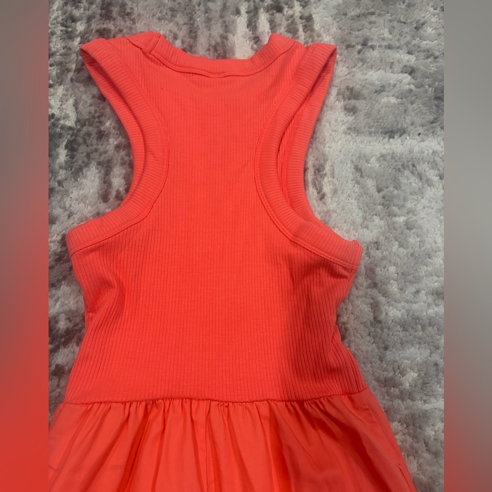 Old Navy Sleeveless Coral Maxi Dress Good Condition size XS - Picture 6 of 6